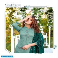 Ladies Flavour Aarohi Vol-4 Wholesale Full Stitched Top With Pants And Dupatta
