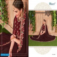 Liberty Zoom Designer Embroidered Fancy Heavy Dyed Saree Wholesale