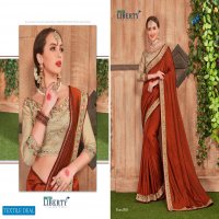 Liberty Zoom Designer Embroidered Fancy Heavy Dyed Saree Wholesale