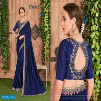 Liberty Zoom Designer Embroidered Fancy Heavy Dyed Saree Wholesale