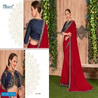 Liberty Zoom Designer Embroidered Fancy Heavy Dyed Saree Wholesale
