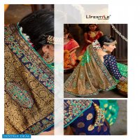 Lifestyle Swetangi Wholesale Festive Ethnic Sarees