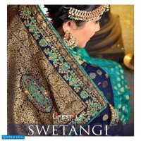 Lifestyle Swetangi Wholesale Festive Ethnic Sarees