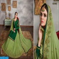 MAHAVIR FASHION HEENAAZ VOL 66 LEHENGA STYLE DESIGNER DRESSES CATALOG