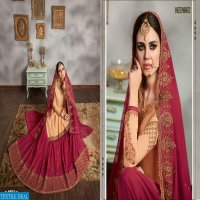 MAHAVIR FASHION HEENAAZ VOL 66 LEHENGA STYLE DESIGNER DRESSES CATALOG