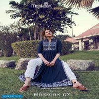 MASKEENJI PRESENT MONSOON NX RAYON DESIGNER KURTI WITH PANT