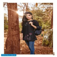 MAYREE INDIA ELISHA VOL 2 SLUB RAYON EMBROIDERY SHORT TOPS