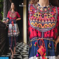 MESMORA KATHPUTLI FEMALE KEADI COLLECTION VOL 2 KEDIA AND TULIP PANTS