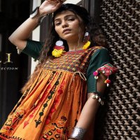 MESMORA KATHPUTLI FEMALE KEADI COLLECTION VOL 2 KEDIA AND TULIP PANTS