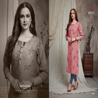 MONALISA BY BAANVI RAYON PRINTED FORMAL DAILY WEAR LONG KURTI