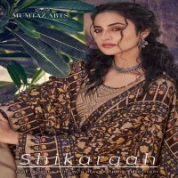 MUMTAZ ARTS SHIKARGAH JAAM SATIN KARACHI SUITS COLLECTION
