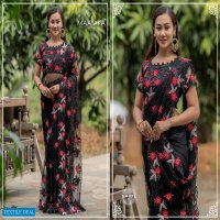 Maayaka Tex Wholesale Shopping Festive Ethnic Saree Blouse