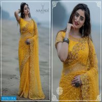 Maayaka Tex Wholesale Shopping Festive Ethnic Saree Blouse