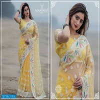 Maayaka Tex Wholesale Shopping Festive Ethnic Saree Blouse