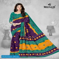 Meenaxi Bandhani Cotton Sarees Wholesale Formal Sarees