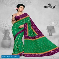 Meenaxi Bandhani Cotton Sarees Wholesale Formal Sarees