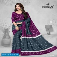 Meenaxi Bandhani Cotton Sarees Wholesale Formal Sarees