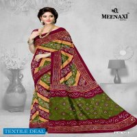 Meenaxi Bandhani Cotton Sarees Wholesale Formal Sarees