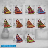 Meenaxi Bandhani Cotton Sarees Wholesale Formal Sarees