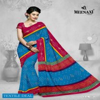 Meenaxi Bandhani Cotton Sarees Wholesale Formal Sarees