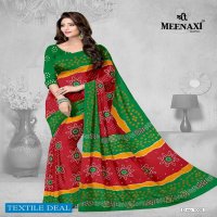 Meenaxi Bandhani Cotton Sarees Wholesale Formal Sarees