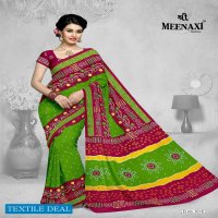 Meenaxi Bandhani Cotton Sarees Wholesale Formal Sarees