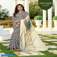 Mintorsi Peacock Collection Vol-4 Wholesale Silk jacquard Fabrics Sarees