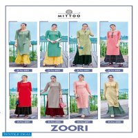 Mittoo Zoori Wholesale Full Stitched Top With Sharara