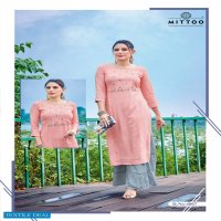 Mittoo Zoori Wholesale Full Stitched Top With Sharara