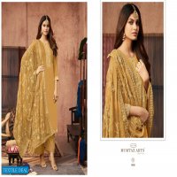 Mumtaz Art Kashmiri Wholesale Pure Muslin With Work Salwar Kameez