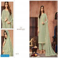 Mumtaz Art Kashmiri Wholesale Pure Muslin With Work Salwar Kameez