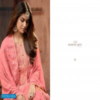 Mumtaz Art Kashmiri Wholesale Pure Muslin With Work Salwar Kameez