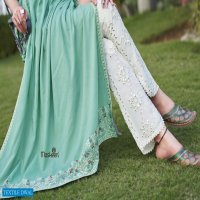 NAZNEEN NX BY MASKEENJI RAYON HANDWORK DESIGNER KURTI WITH PANT