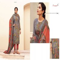 NUSHRAT VOL 3 BY SURYAJYOTI SATIN COTTON PRINTED LADIES SUITS