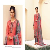 NUSHRAT VOL 3 BY SURYAJYOTI SATIN COTTON PRINTED LADIES SUITS