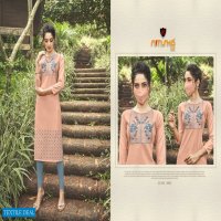 Nitisha Nx Chingari Vol-3 Wholesale Long Kurti With Mask