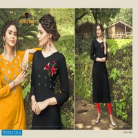 Nitisha Viva Vol-5 Wholesale embroidery Work Kurtis Collection