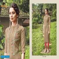 Nitisha Viva Vol-5 Wholesale embroidery Work Kurtis Collection