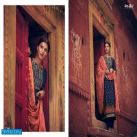 Omtex Idai Wholesale Banarasi Jacquard Indian Dress