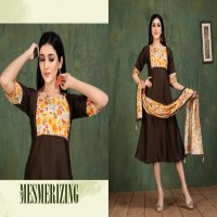 PATANG VOL 13 BY KINTI RAYON NEW STYLE KURTI WITH STROLL SUPPLIER