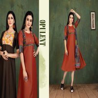 PATANG VOL 13 BY KINTI RAYON NEW STYLE KURTI WITH STROLL SUPPLIER