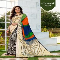 PEACOCK VOL 3 BY MINTORSI SILK JACQUARD PRINTED DESIGNER SAREE