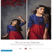 PEEHU BY BANWERY SILK DESIGNER LONG KURTIS