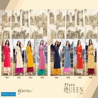 PLAZO QUEEN BY SHUBH NX RAYON EMBROIDERY CASUAL KURTI WITH PLAZZO
