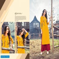PLAZO QUEEN BY SHUBH NX RAYON EMBROIDERY CASUAL KURTI WITH PLAZZO