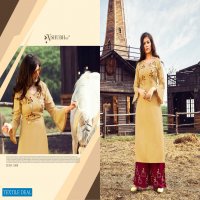 PLAZO QUEEN BY SHUBH NX RAYON EMBROIDERY CASUAL KURTI WITH PLAZZO