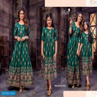 Paavis Nazakat Vol-2 Wholesale Mother And Daughter Combo Kurtis Catalog
