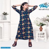 Pari Marvel Wholesale 14 kg Reyon Kurtis