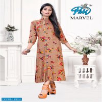 Pari Marvel Wholesale 14 kg Reyon Kurtis