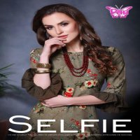 Pari Selfie Wholesale Reyon Print Kurtis